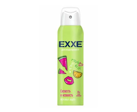Дезодорант Свежесть и нежность Fruit kiss, спрей 150 мл EXXE ЖЕН. 