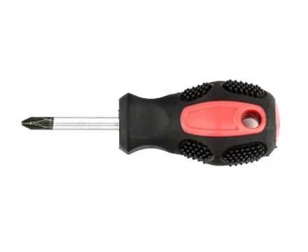 Отвертка Anti-Slip PH1х38мм CrV двухкомпонентная рукоятка Matrix