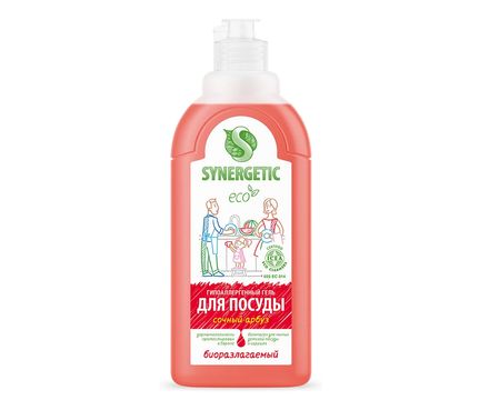 Гель для мытья посуды Арбуз  500мл Synergetic