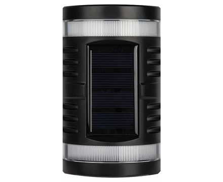 Светильник уличный Эра ERAFS012-11 на солнечной батарее настенный Кружево 2 LED 9-16-15 см