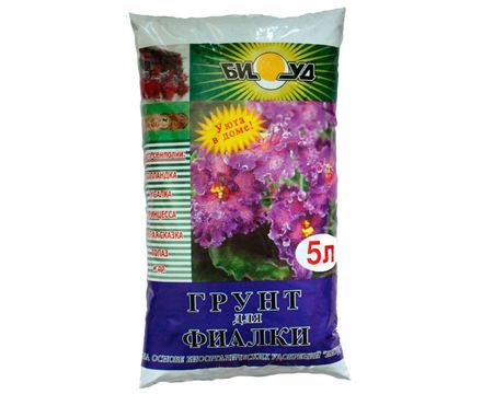 Грунт БИУД для фиалки 5л  