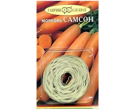 Морковь на ленте Самсон 6м