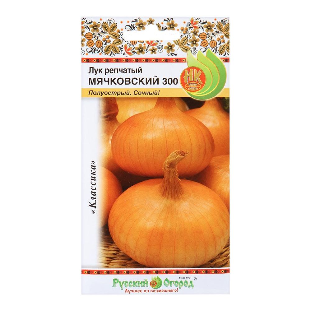 Лук репчатый Мячковский местный 1г Русский Огород