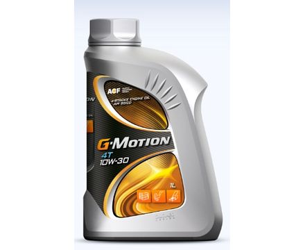 Масло моторное всесезонное G-Motion 4T 10W-30 1л Gazpromneft 