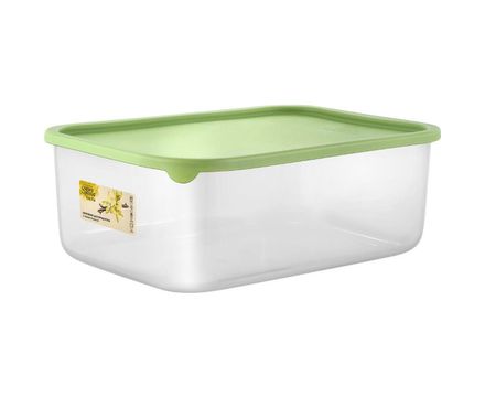 Контейнер д/продуктов Vanilla прямоуг. 4,5л с гибк.крышк. фисташка 