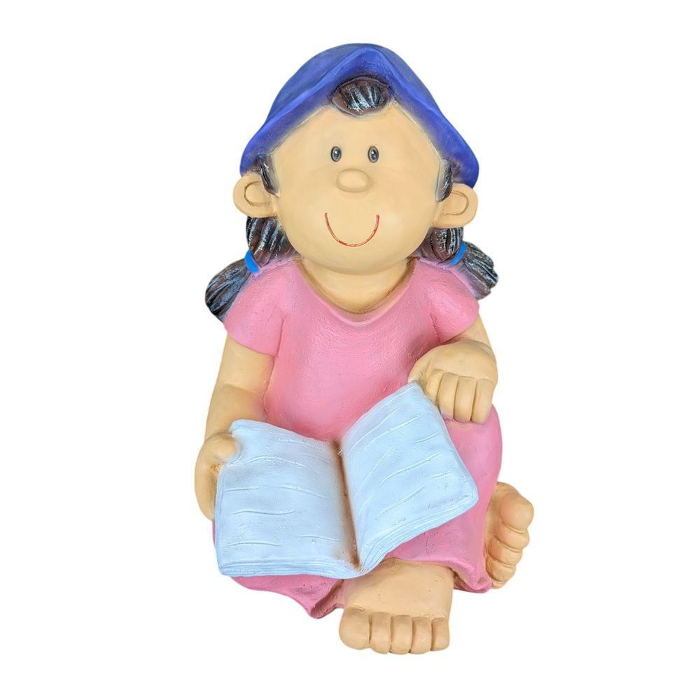 Фигурка дек Девочка с книгой 38х44х52 