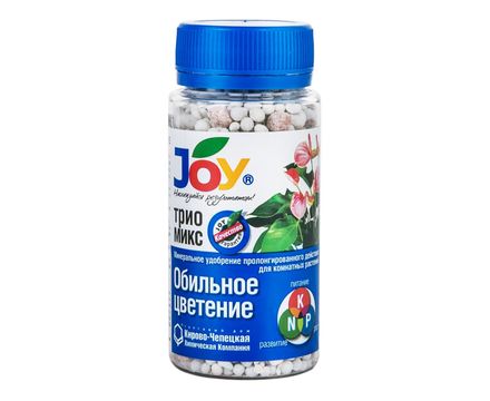 Удобрение Трио Микс Обильное цветение 100г Joy