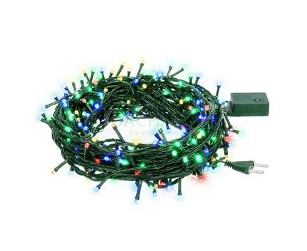 Гирлянда Нить  50 ламп LED 5м разноцветный
