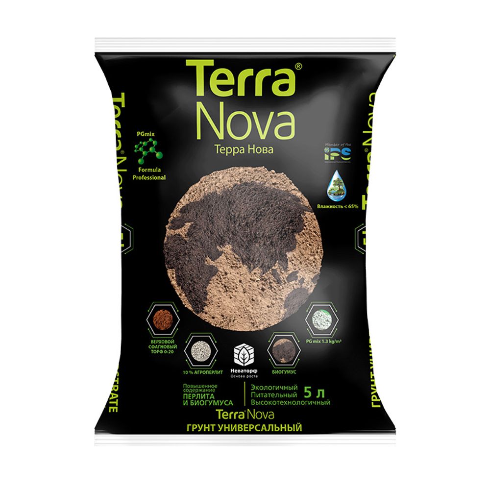 Грунт Новая Земля универсал 5л Terra Nova