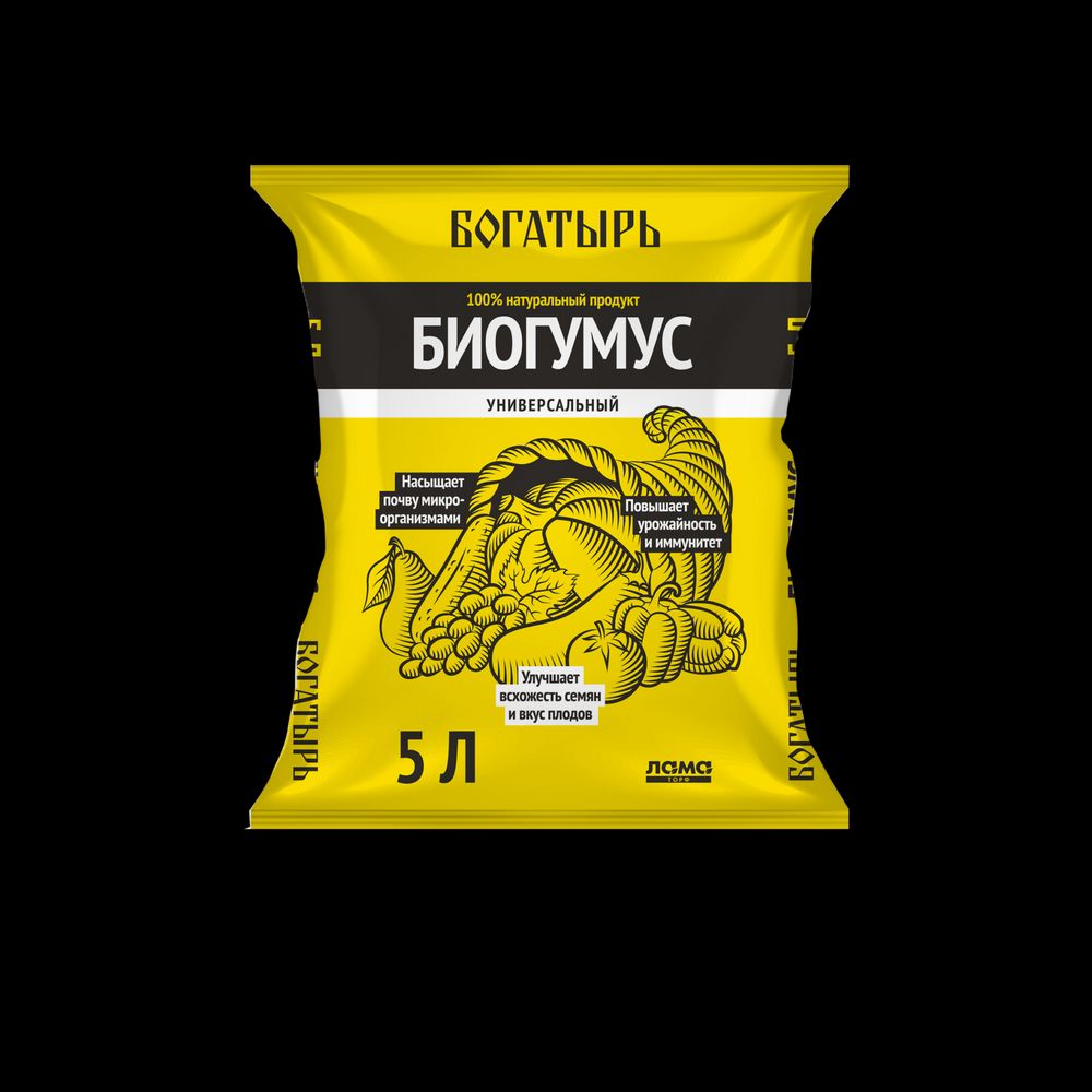 Биогумус Богатырь 5 л