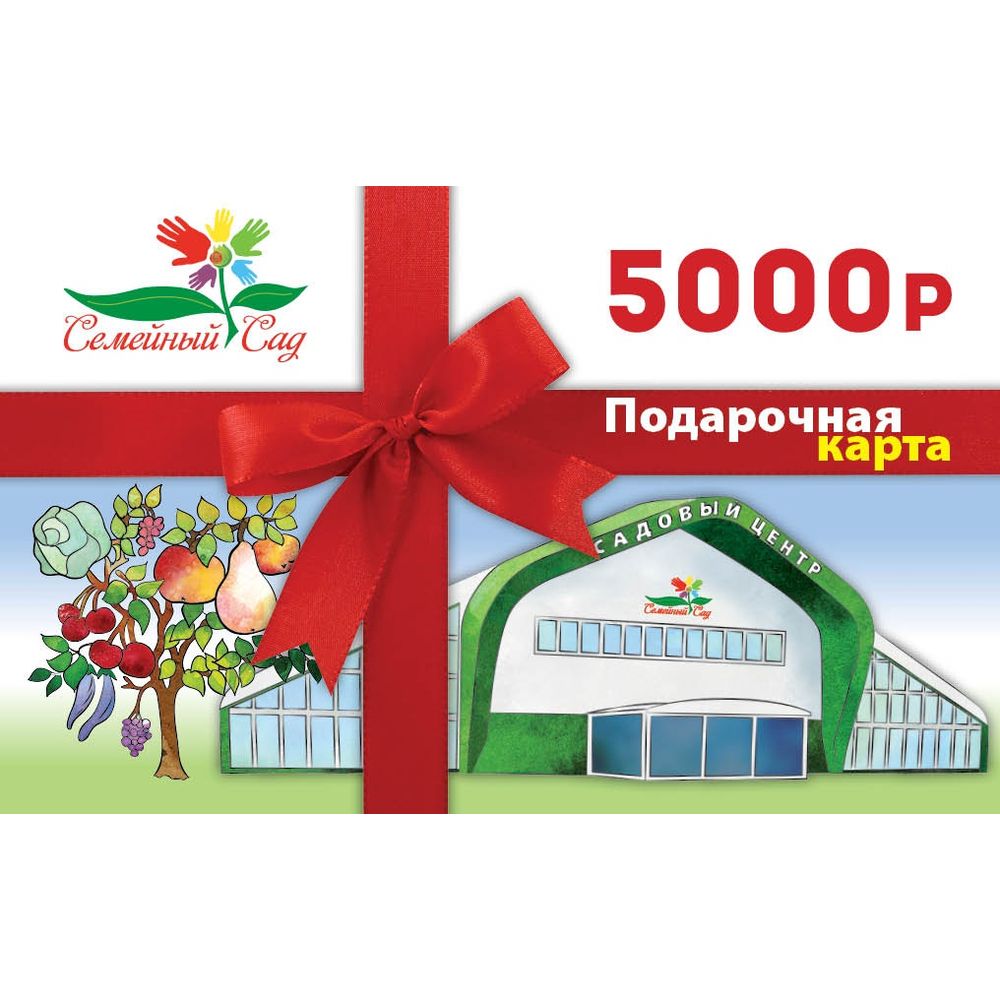 Подарочная карта на 5000 руб