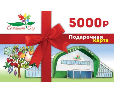 Подарочная карта на 5000 руб