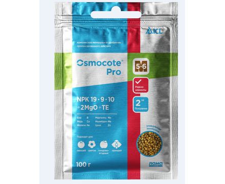 Удобрение профессиональное Osmocote Pro 5-6мес 100г 