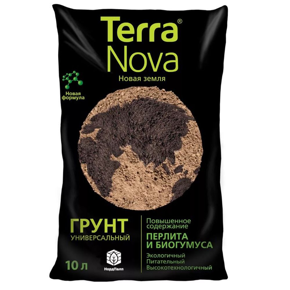 Грунт Новая Земля универсал 10л Terra Nova