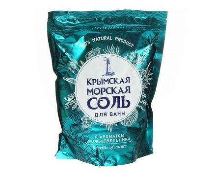 Крымская морская соль Можжевельник 1100г