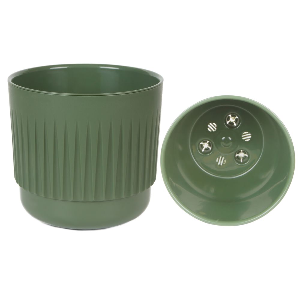 Горшок пластик Бета 3л нефрит