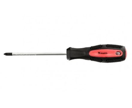 Отвертка Anti-Slip PH1х100мм CrV двухкомпонентная рукоятка Matrix