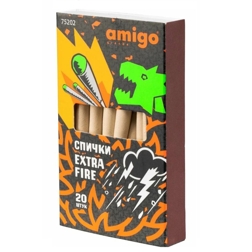 Спички охотничьи 20шт Amigo Grande 