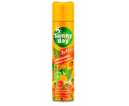 Освежитель воздуха  300мл   Антитабак Sunny Day    