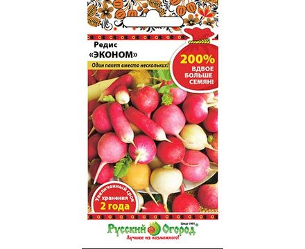 Редис Эконом смесь 6г Русский Огород