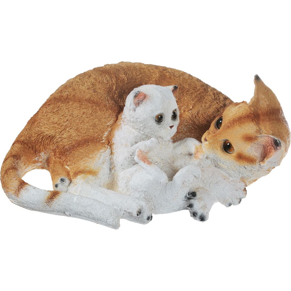 Фигурка дек Декоративная фигура Кошка с котенком