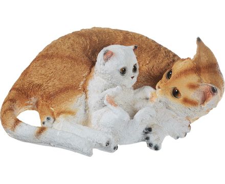 Фигурка дек Декоративная фигура Кошка с котенком