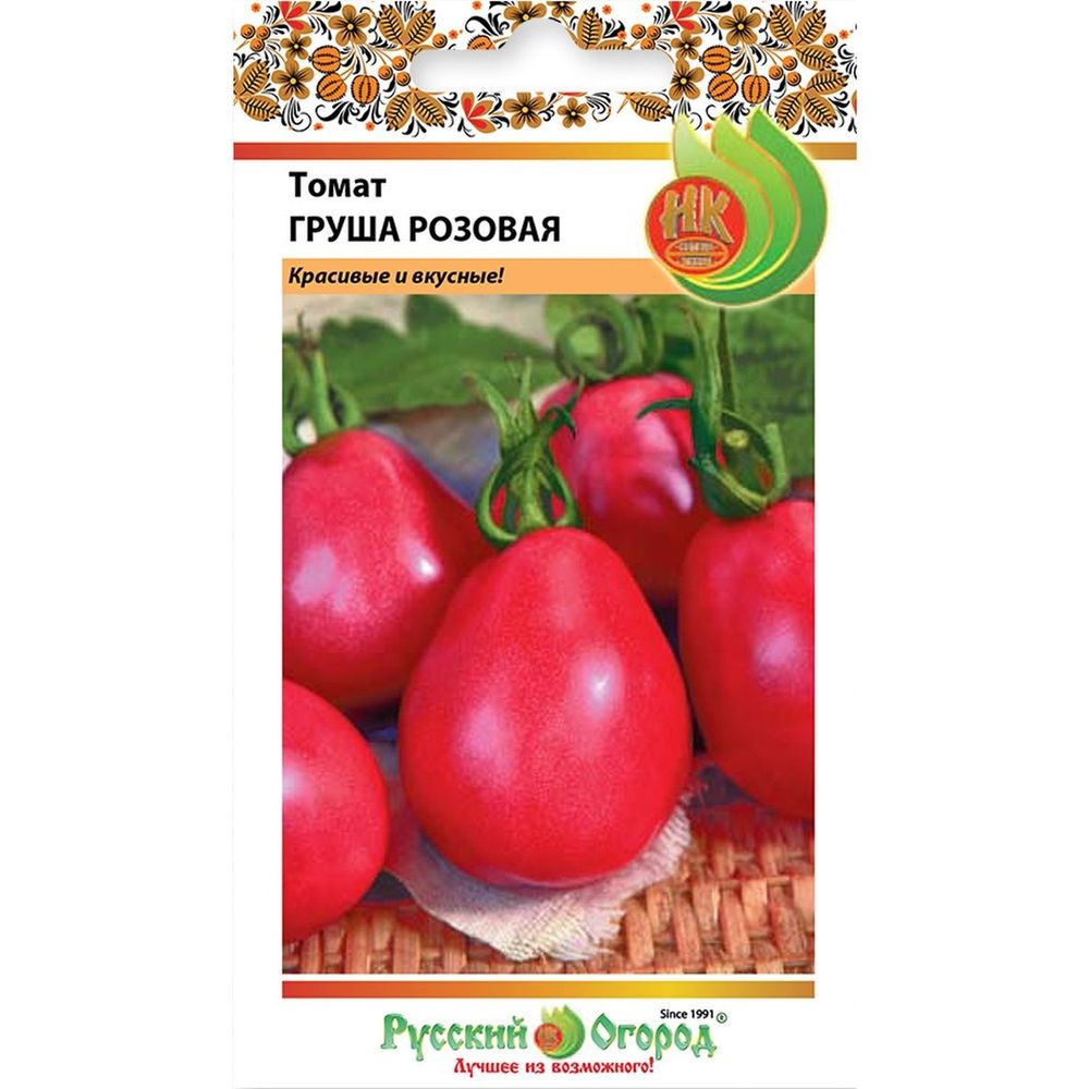 Томат Груша розовая 0,1г Русский Огород
