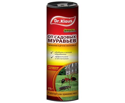 Dr.Klaus Гранулы от муравьев и др.ползающих насекомых 375г