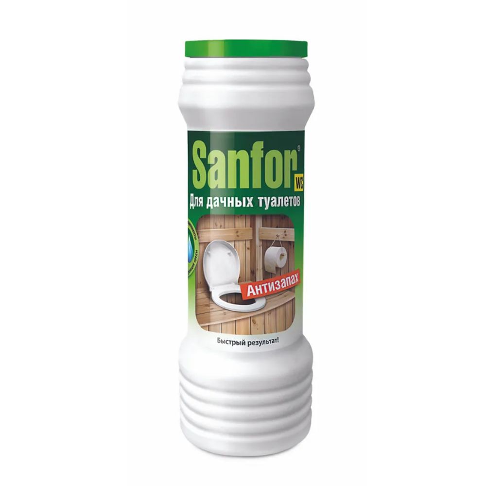 Для дачных туалетов Антизапах 400гр Sanfor