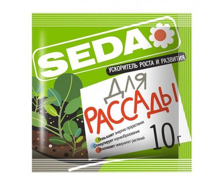 Ускоритель роста и развития Для рассады Seda 10г