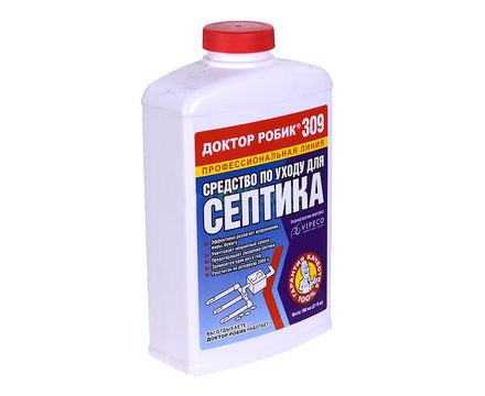 Средство по уходу за септиком Доктор Робик 309