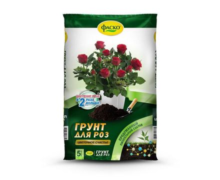 Грунт Цветочное счастье для роз 5л 