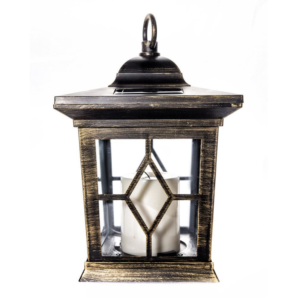 Садовый светильник на солнечной батарее Bronze lantern USL-S-180/PT220