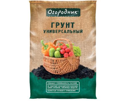 Грунт Огородник универсальный 22л 
