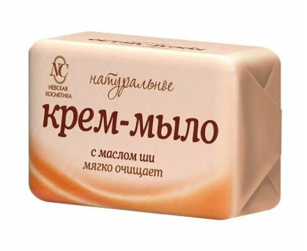 Крем-мыло Натуральное с масло ши  90гр H/к 