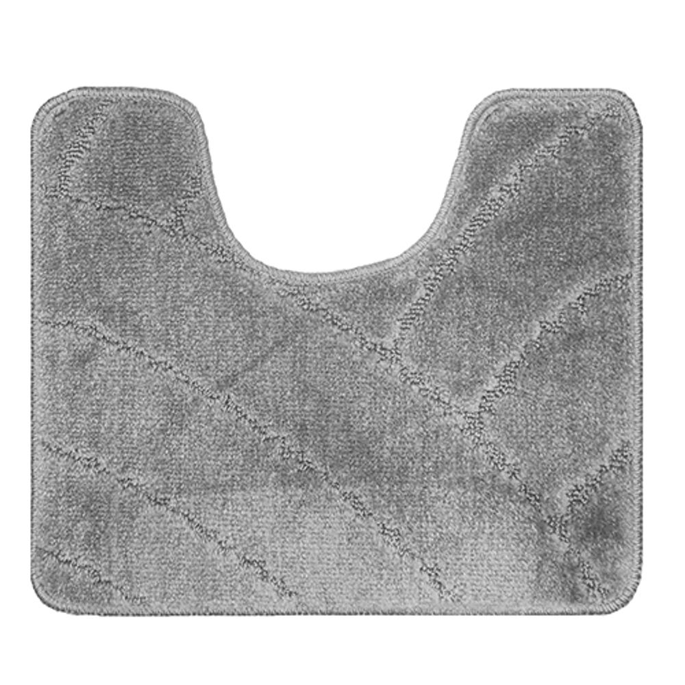 Коврик для в/к Banyolin Classic U-type из 1 шт 50х60см 11мм (серый) 
