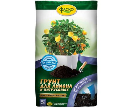 Грунт Цветочное счастье для цитрусовых 5л  