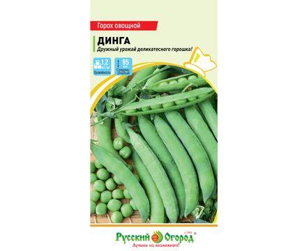 Горох овощной Динга (6 г) Русский огород