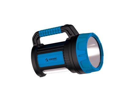 Фонарь светодиодный, аккумуляторный KOSMOS PREMIUM 7W LED, зарядка 220V/12V, USB зарядка телефона
