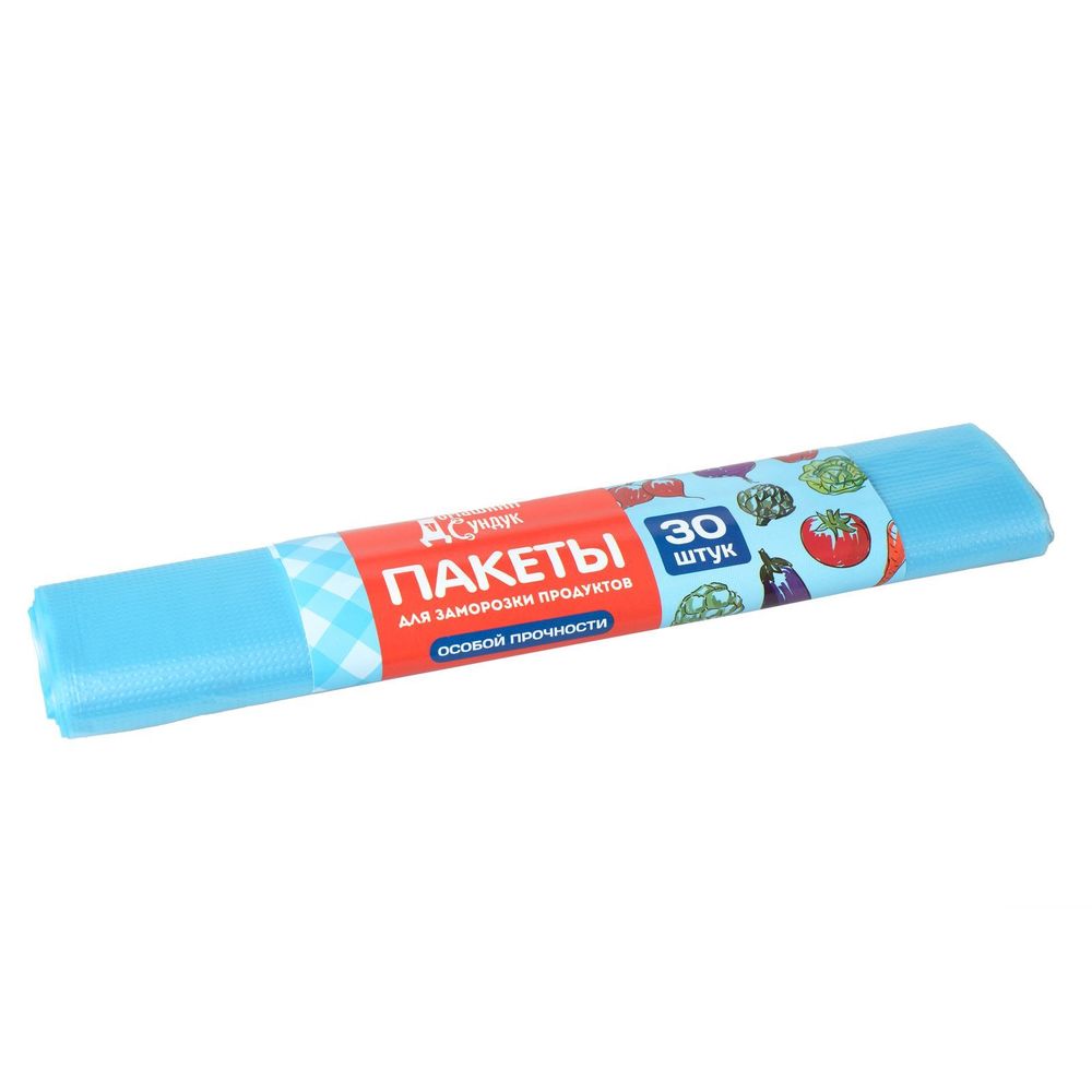 Пакеты д/замораживания повышенной прочности в рулоне по 30шт 