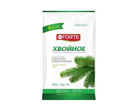 Bona Forte Удобрение комплексное гранулированное с микроэлементами Хвойное 2кг